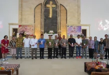 Wabup Jembrana Hadiri Ibadah Kenaikan Yesus Kristus di Melaya