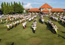 1.129 Siswa Spendaraja Meriahkan Pagelaran Seni Budaya Kokurikuler
