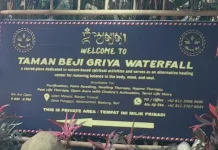 Pesona Alam dan Spiritual di Taman Beji Griya Waterfall