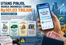 Utang Pinjol Warga Indonesia Tembus Rp101,03 Triliun pada Maret 2026