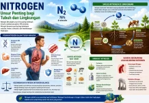 Nitrogen, Unsur Penting bagi Tubuh dan Lingkungan