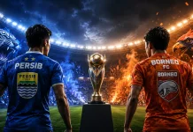 Persib dan Borneo Saling Sikut Demi Mahkota Liga