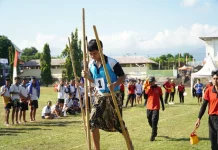 Ratusan Pelajar Ikuti Jantra Olahraga Tradisional Buleleng