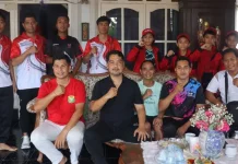 PBSI Buleleng Lepas 12 Atlet Bulutangkis menuju Porjar Bali
