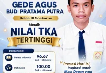 SMP Negeri 4 Singaraja Raih Prestasi Gemilang pada TKA 2025/2026