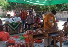 Iduladha Muhammadiyah, Anggota DPR RI Ketut Kariyasa Adnyana Sumbang Sapi Kurban.