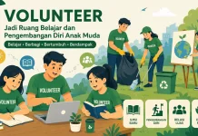 Volunteer Jadi Ruang Belajar dan Pengembangan Diri Anak Muda