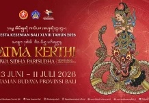 Pesta Kesenian Bali 2026 Digelar 13 Juni-11 Juli