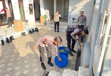 Polres Jembrana Gelar Bakti Religi di Masjid Baitus Sholihin