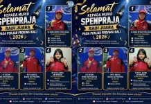 Spenpraja Toreh Prestasi Gemilang di Porjar Bali 2026