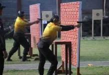 Lomba Menembak Meriahkan Hari Bhayangkara ke-80 di Jembrana