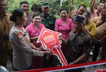Polres Jembrana Resmikan Rumah Layak Huni bagi Warga Pohsanten