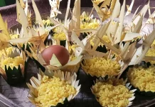 Nasi Kuning di Hari Raya Kuningan, Simbol Doa, Berkah, dan Kesejahteraan