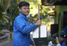 Piket Kebersihan Rutin, Wujud Komitmen Spenpraja Jaga Lingkungan Sekolah Asri