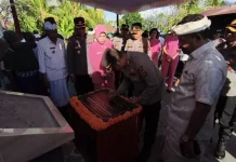 Polres Buleleng Bangun Sumur Bor, 80 KK Kini Nikmati Air Bersih