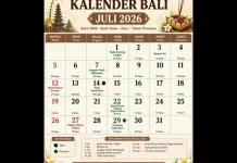 Juli 2026 Penuh Makna, Ini Daftar Peringatan Nasional dan Hari Suci Bali