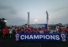 SSB Manistutu United Jembrana Raih Runner-up Nasional Piala Dunia Anak Indonesia