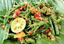Resep Plecing Sayur Pakis, Pedas Segar Khas Bali