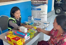 Relawan MBG Polres Jembrana Jalani Pemeriksaan Kesehatan