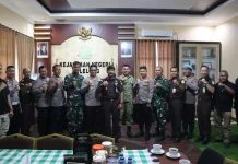 Kapolres Buleleng Perkuat Sinergi TNI Serta Kejaksaan Jaga Kamtibmas Daerah