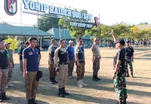 Satpol PP Buleleng Tingkatkan Kapasitas Personel Bersama Yonif 900 SBW