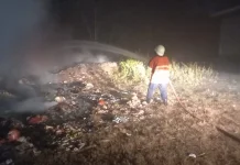 Damkar Jembrana Catat Lonjakan Kebakaran Diduga akibat Bakar Sampah