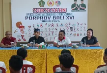 Wabup Jembrana Lepas SSB Star Kencana Berlaga di Kerti Bali Soccer IV