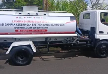 Dua Titik di Pendem Dilanda Krisis Air, BPBD Jembrana Salurkan Ribuan Liter