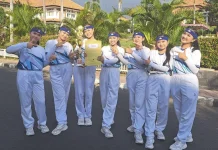 Pasukan Khrisna Rukmini Spenpraja Raih Juara 2 Lomba Senam Pramuka