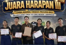 Kreativitas tanpa Batas, Tim Mading Spenpraja Juara Harapan 3 Limas XIX 2026