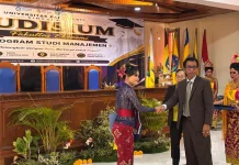 UNIPAS Yudisium 43 Sarjana Manajemen Siap Ciptakan Peluang Kerja Baru