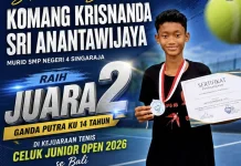 Spenpraja Gapai Juara 2 Celuk Junior Open 2026