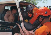 Sigap, Pos SAR Buleleng Selamatkan Sopir Truk Terjepit di Gerokgak
