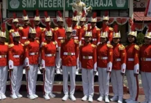 Spensaraja Torehkan Prestasi Membanggakan, Raih Juara 1 Lomba Gerak Jalan