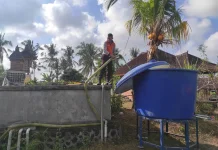 BPBD Jembrana Salurkan 97 Ribu Liter Air Bersih