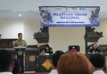 Bupati Kembang Buka Pelatihan Vokasi Nasional Batch 3