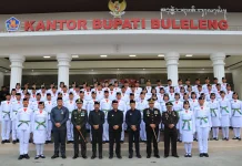 70 Paskibra Buleleng Dikukuhkan, Siap Jalankan Tugas pada HUT ke-81 RI