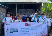 25 Keluarga Terima Sambungan Listrik Gratis PLN di HUT RI ke-81