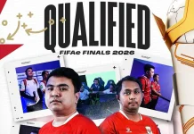 Indonesia Amankan Tiket ke FIFAe World Cup 2026 di Riyadh