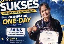 Spenpraja Raih Juara 3 Olimpiade Tingkat Nasional