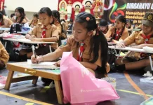 Lomba Mewarnai dan LKBB Tongkat Ramaikan Rangkaian Hari Pramuka di Buleleng