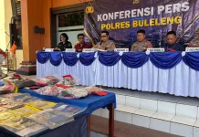Polres Buleleng Ungkap Sejumlah Kasus, Puluhan Tersangka Berhasil Diamankan