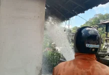 Rumah Lansia di Berangbang Terbakar