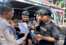 SEBATAS NGOPI, Cara Satlantas Jembrana Edukasi Pelajar