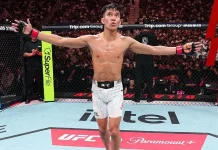 Bilal Hasan 'The Indo Ninja' Cetak KO pada Debut UFC di Shanghai