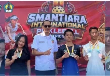Spensaraja Berprestasi di Smantiara International Pickleball Championship V