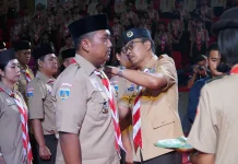 Kwarcab Buleleng Kukuhkan Saka Anti Narkoba, BNNK Siapkan Program P4GN