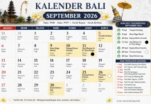 Hari Suci dan Peringatan September 2026, Ini Daftarnya