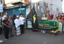 Pawai Maulid Nabi di Kampung Kajanan Jadi Momentum Pererat Kerukunan