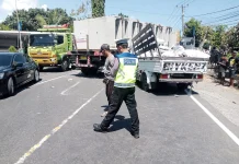Kecelakaan di Jalur Denpasar-Gilimanuk, Pengemudi Pick Up Meninggal Dunia